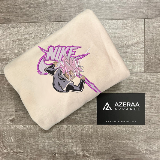 Custom Branded Goku Rose Swoosh