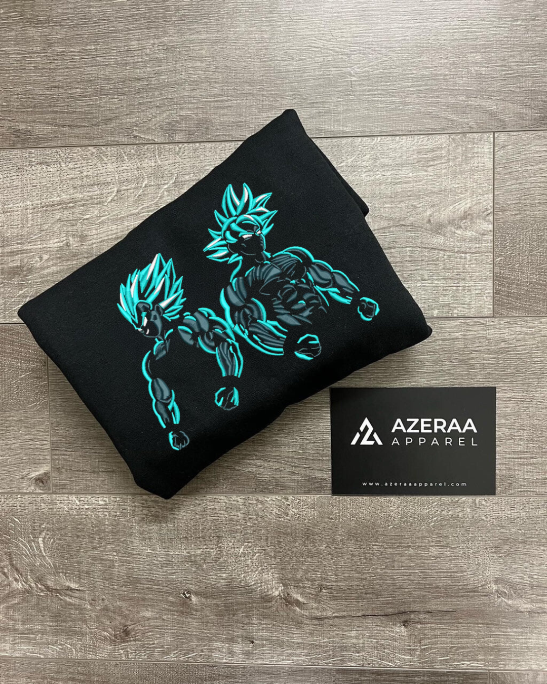 Custom Vegeta & Goku Blue Design