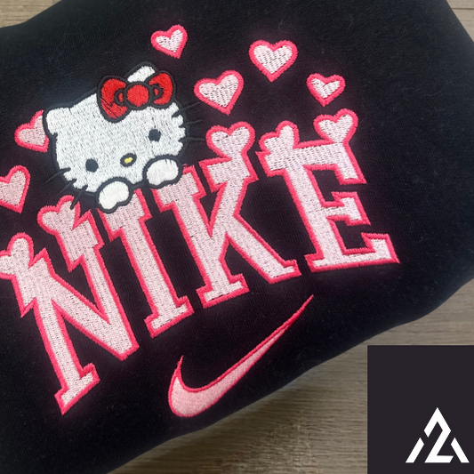 Custom Hello Kitty Heart Design