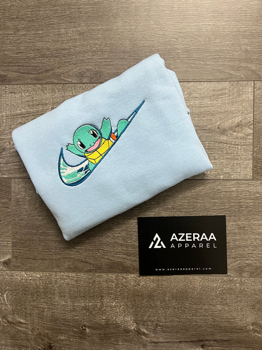 Custom Squirtle Swoosh