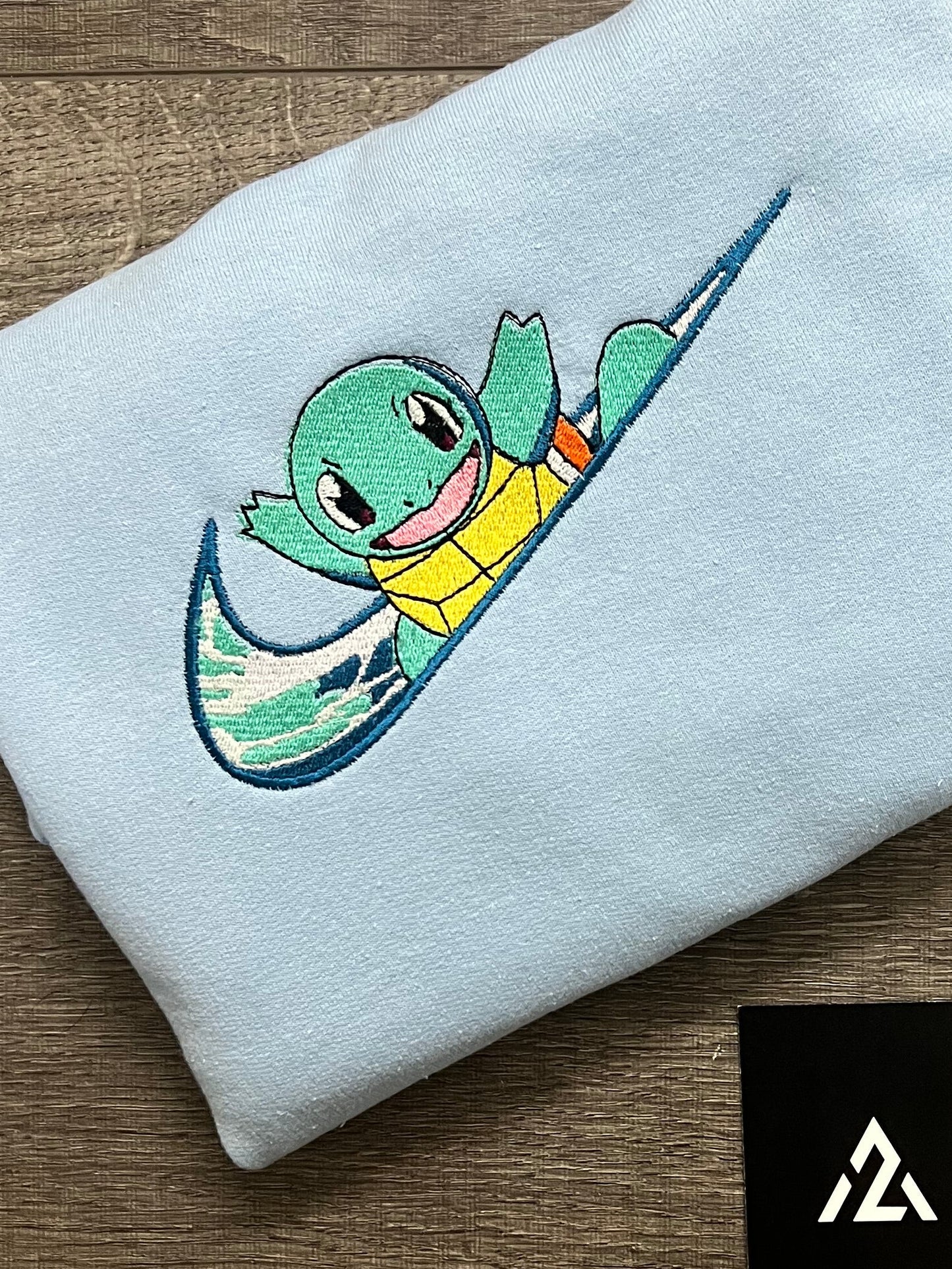 Custom Squirtle Swoosh