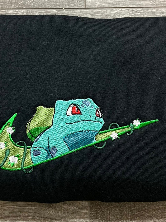 Custom Bulbasaur Swoosh