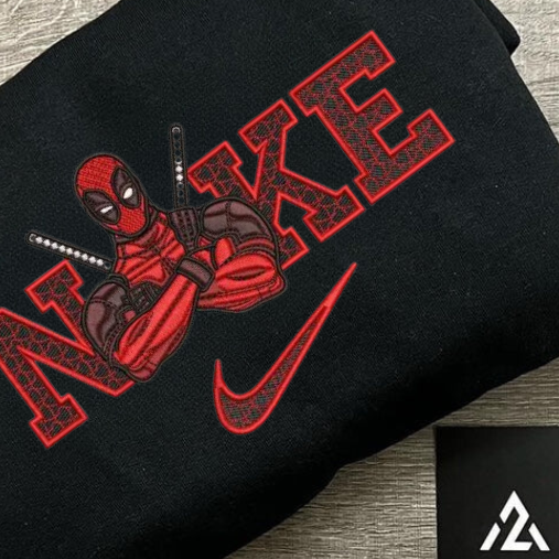 Custom Deadpool Text Design