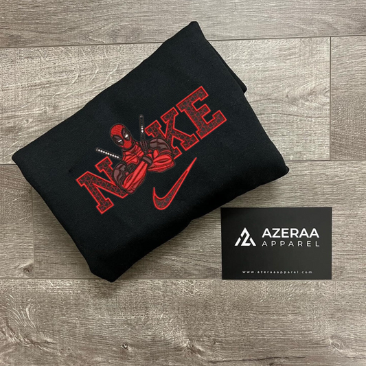 Custom Deadpool Text Design