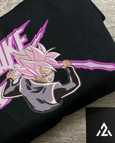Custom Goku Swoosh Design
