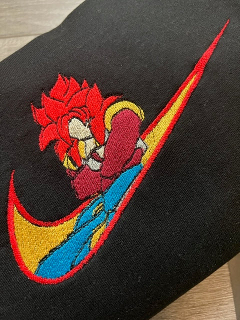 Custom Goku SS4 Swoosh Stitch
