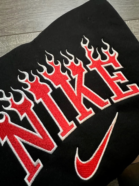 Branded Flames Stitch
