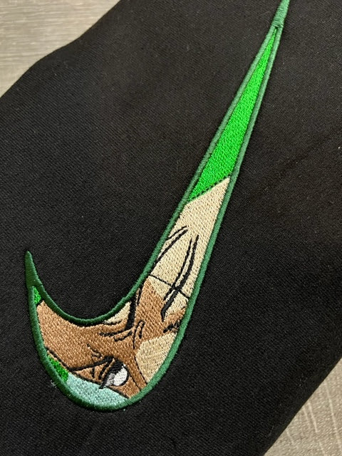 Custom Zoro Swoosh Stitch