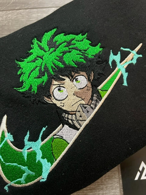 Custom Izuku Swoosh Stitch