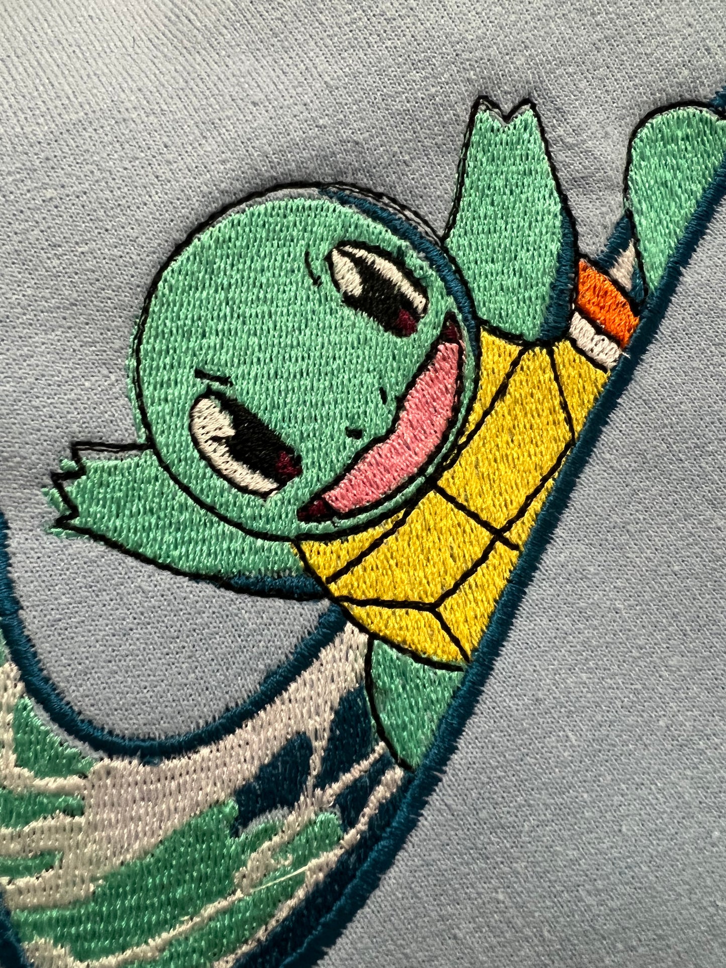 Squirtle Swoosh Stitch